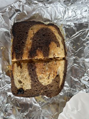 Hollaback girl (vegan Rueben)   at New Moon Natural Foods in Truckee