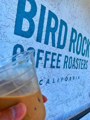   at Bird Rock Coffee Roasters in San Diego