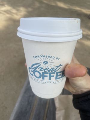   Americano —too sour, not recommended  at Bird Rock Coffee Roasters in San Diego