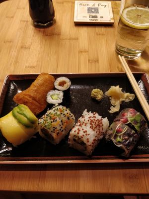 'Nagoya Hostel' sushi plate at Negishi - Niederdorf in Zurich