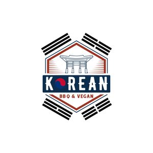 Our new LOGO at Korean BBQ & Vegan in East London