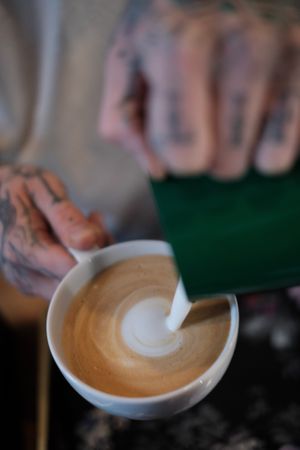 Coffee  at Café Evergreen in Duisburg