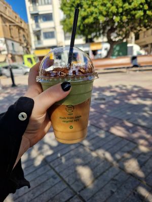 Iced mocha pistachio at Caffè Berry in Sliema