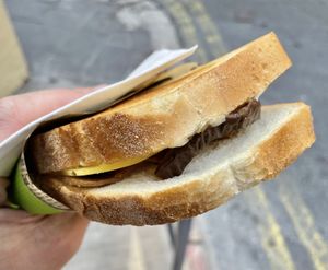 Vegan toast   at Caffè Berry in Sliema