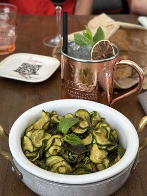 Courgettes à l’ail   at Molino Pizzeria Ristorante in Bern