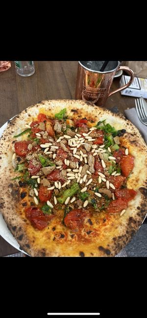 Pizza vegan  at Molino Pizzeria Ristorante in Bern