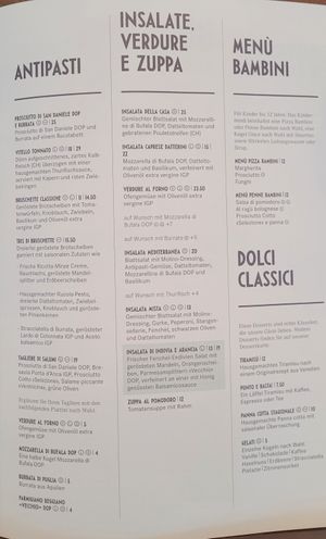  at Molino Pizzeria Ristorante in Dietikon