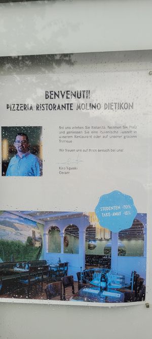  at Molino Pizzeria Ristorante in Dietikon
