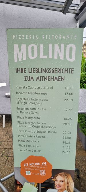  at Molino Pizzeria Ristorante in Dietikon