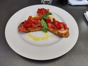 Bruschetta at Molino Pizzeria Ristorante - Balexert in Geneva