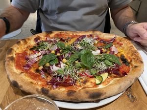 Pizza „Semi e Ceci"  at Molino Pizzeria Ristorante in Winterthur