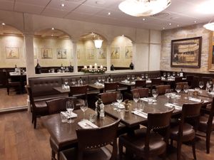 Basement dining at Seilerhaus Pizzeria Ristorante in Zermatt