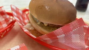 The biggie  at Lord of the Fries - King St in Melbourne