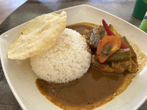 Assam fish $6  at Lin Lin Vegetarian Delight 霖霖素食 in East Singapore