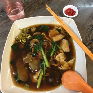 Hor fun  at Lin Lin Vegetarian Delight 霖霖素食 in East Singapore