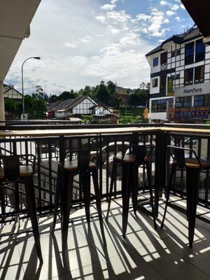 Nice view at The Mossy Forest Cafe in Tanah Rata