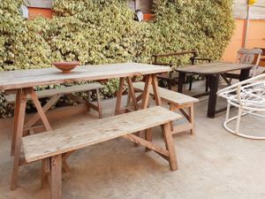 Outdoor seating area. at Djinkoume House in Dakar