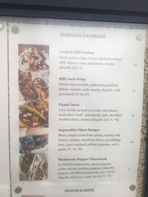 Menu at V-Trap Kitchen & Lounge in Wilmington