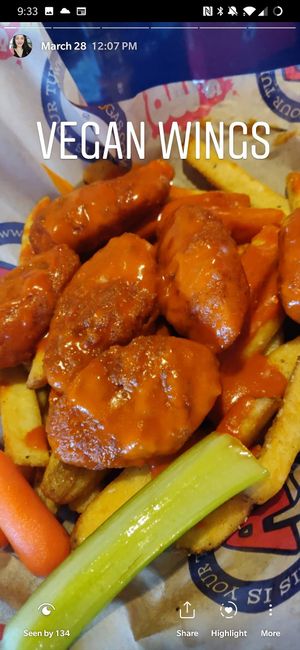 Their Faux Wings are Amazing! at Arooga's in Attleboro