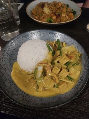 Yellow Thai curry at Koto in Cork
