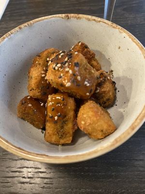 Panko fried tofu starter at Koto in Cork