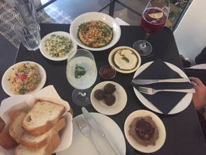 Some Yummy Mezzes at Simbiosa in Hamburg