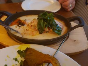 Moussaka at Simbiosa in Hamburg