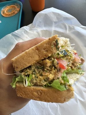 Herbed seasoning was lovely 🥰  #Veganuary at Big Al's Healthy Foods in Tulsa