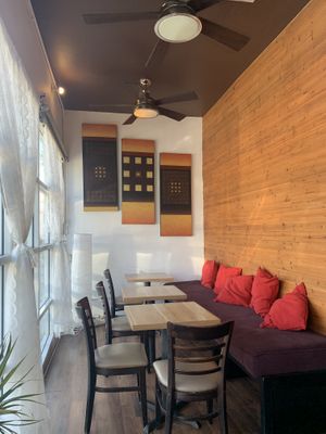 Dine in seating  at Thai Vegan III in Pacific Palisades