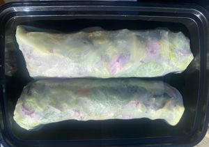 Vegetable rolls  #Veganuary at Thai Vegan III in Pacific Palisades