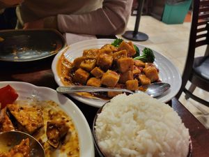 General tsao tofu at Kung Food in San Francisco