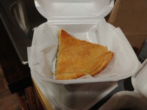 Spanikopita at Vegan Community Kitchen in Apex