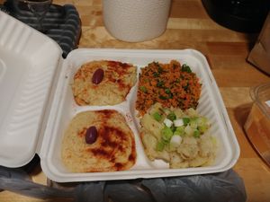 Multiple options at Vegan Community Kitchen in Apex