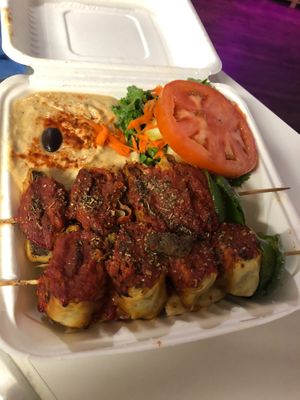 Kabobs  at Vegan Community Kitchen in Apex