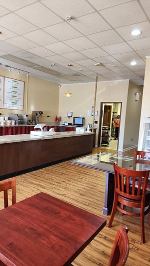 Dining room at Vegan Community Kitchen in Apex