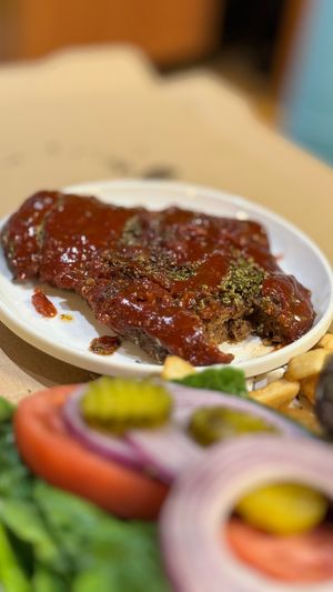 BBQ Seitan  at Vegan Community Kitchen in Apex