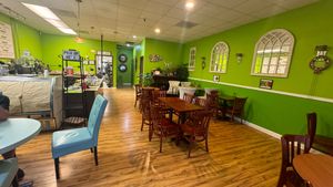 Great dinning area at Vegan Community Kitchen in Apex