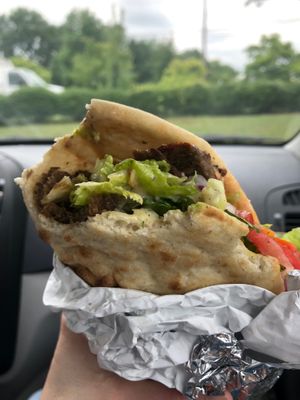 Gyro... yummm at Vegan Community Kitchen in Apex