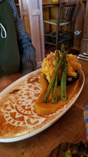 Acorn squash mac n cheez at Misters Bistro in Webb
