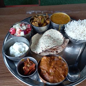 Delicious Thali Special at Monalisa in Varanasi