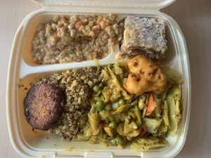 Lunch at Radha Govinda in Ljubljana