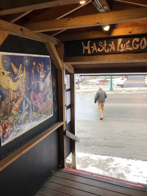 Basra luego at The Mex in Ellsworth