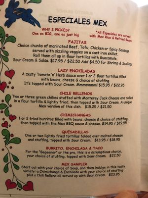 Special specials at The Mex in Ellsworth