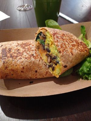 Southwest wrap at Belli's in Chicago