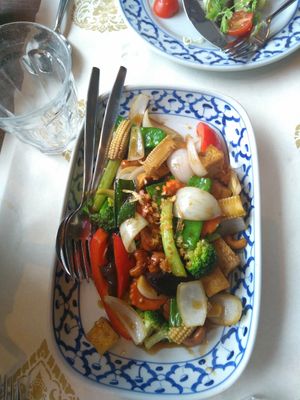 Salad at BaiYok in Zwolle