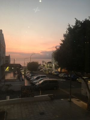 View from the window at Bombay Babu in Tenerife