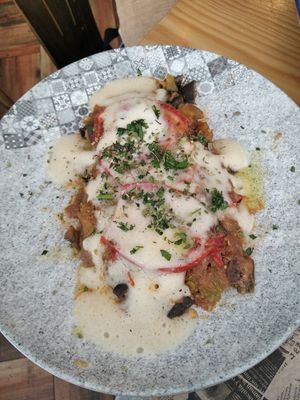 Musaka at Bar Pasaje de Oriente in Sevilla