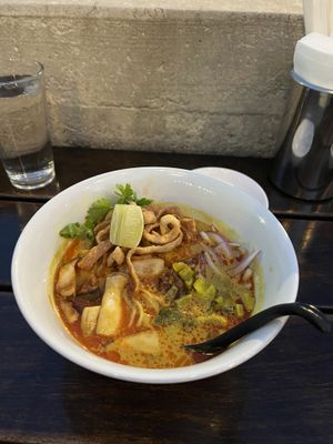 Curry ramen  at Uncle in Denver