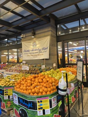 Upon Arrival- Greeted by Fresh Produce  at Berkeley Bowl in Berkeley