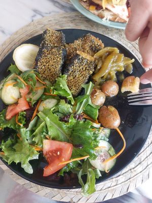 Sardinhas vegan at Veg & Tal in Sines